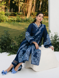 Binilyas Lawn Embroidered Stitched 3-Piece Suit-234 - B