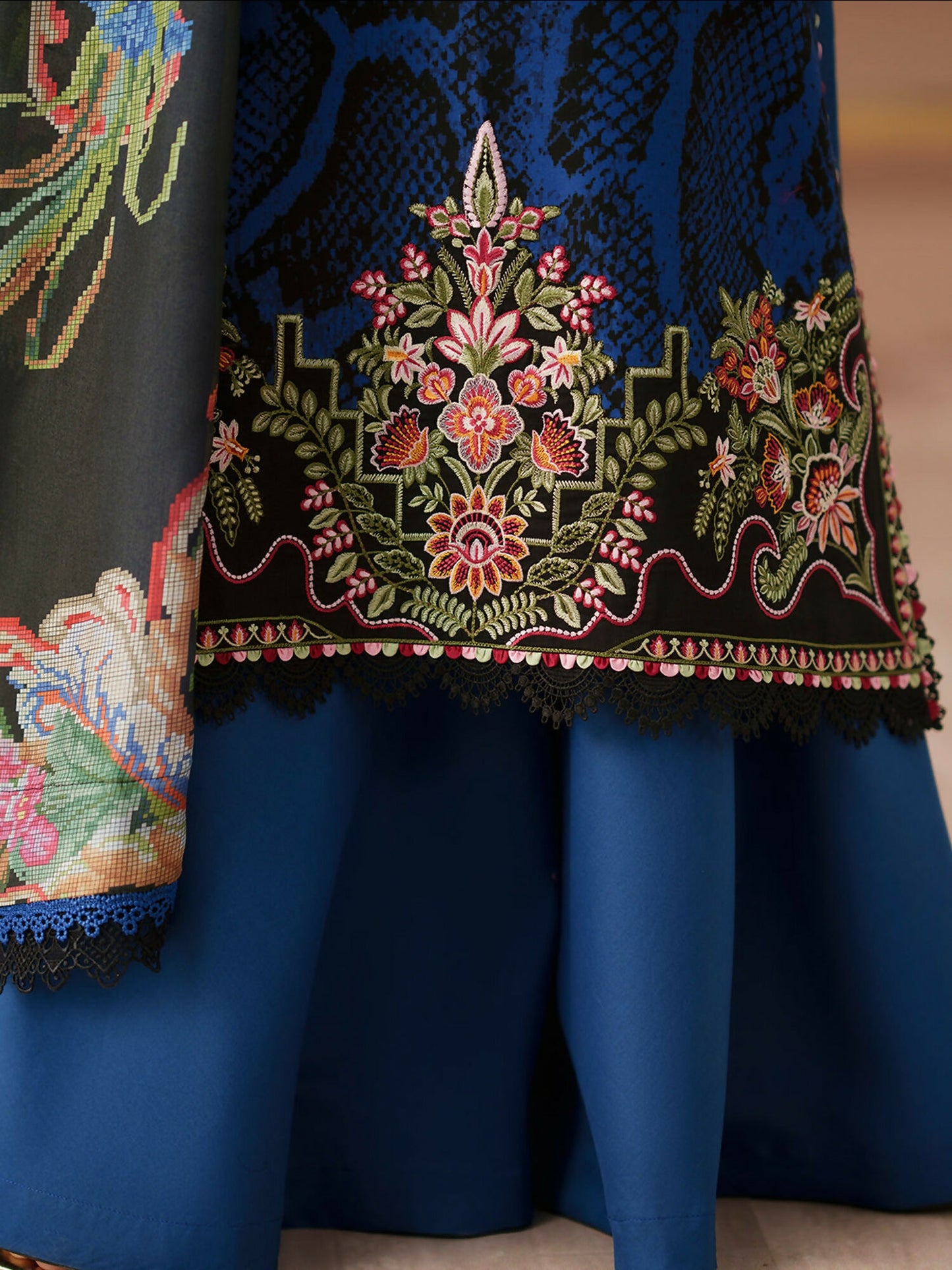Binilyas Jojo Summer'26 Lawn Embroidered Unstitched 3-Piece Suit-83B
