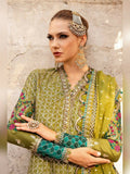 Maria B Sateen Cotton Satin Embroidered Unstitched 3-Piece Suit-CST-803