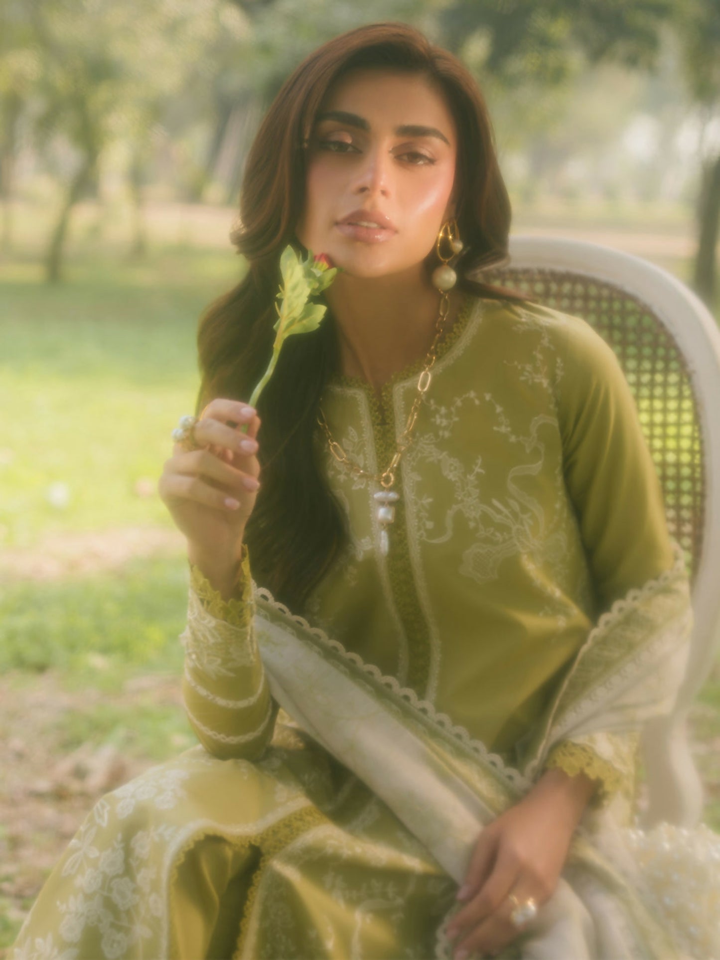 Binilyas Lawn Embroidered Unstitched 3-Piece Suit-231-A