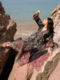 Mahnur Sirene Luxury Lawn Embroidered Unstitched 3-Piece Suit-Azure