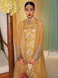 Hussain Rehar Khawab Ghar Chanderi Silk Embellished Stitched 3-Piece Suit-Seher
