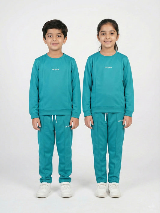 Velvour Polyathletic Fleece Tracksuit-VWT52-B