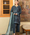 Panache Apparel Mah-e-Noor Khaddar Printed Stitched Suit-Slate