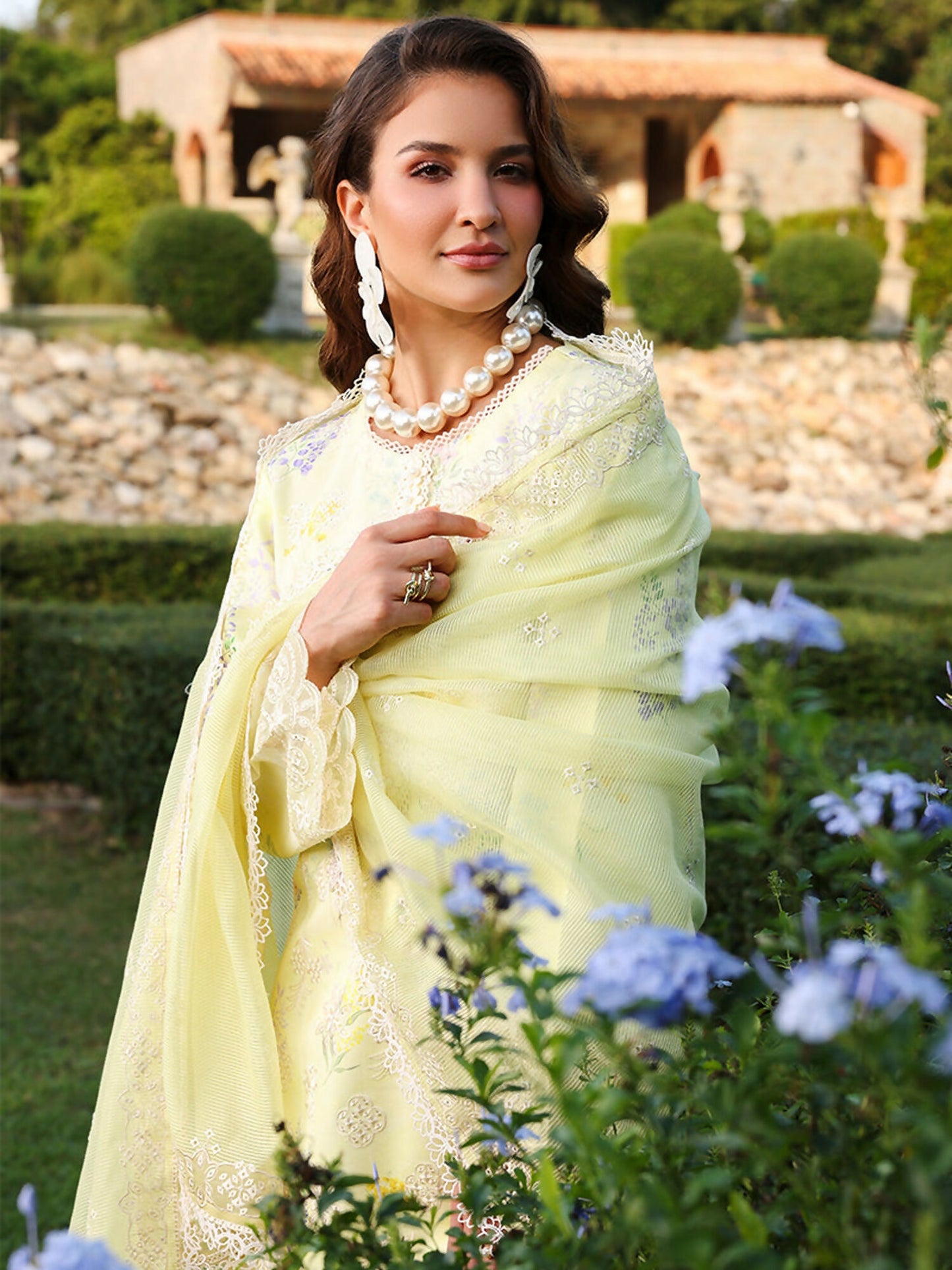 Rang Rasiya Florence Summer Edit'26 Lawn Embroidered Unstitched 3-Piece Suit-Misha
