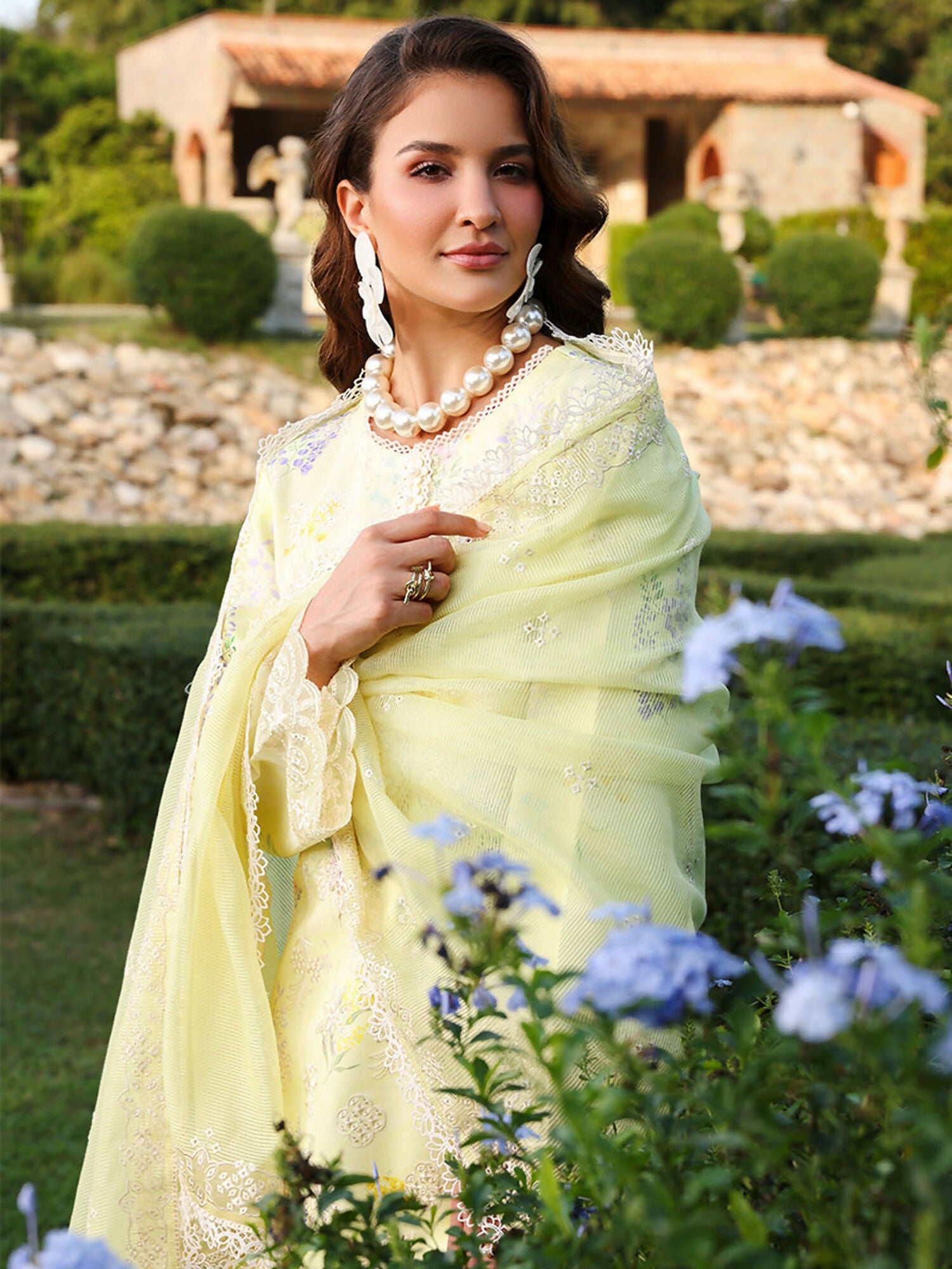 Rang Rasiya Florence Summer Edit'26 Lawn Embroidered Unstitched 3-Piece Suit-Misha