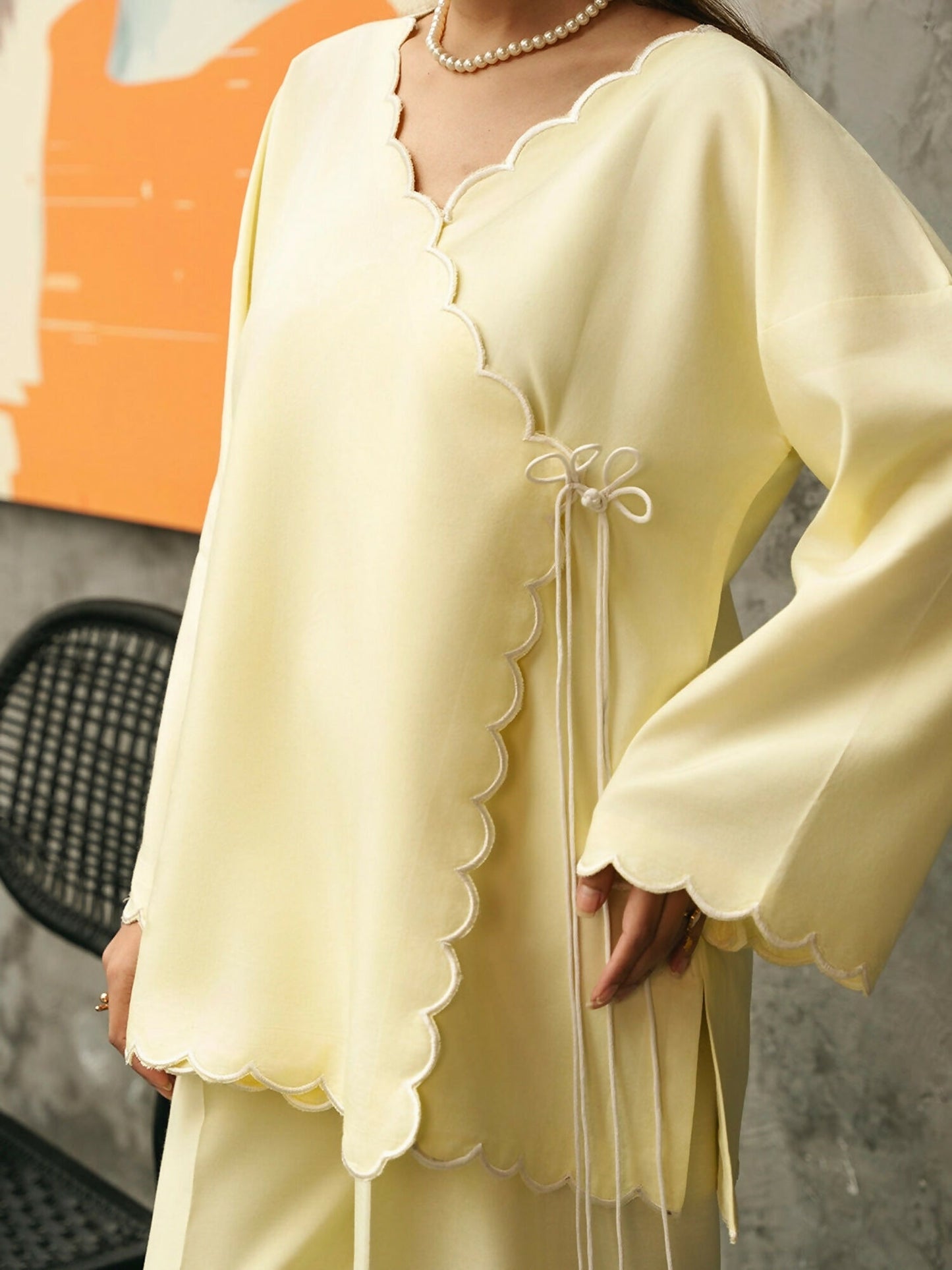 Mannat Clothing Suave Edit Raw Silk Co-Ord Set-Solace