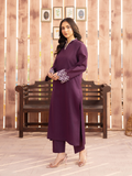 Panache Apparel Winter Core Khaddar Embroidered Stitched Suit-Chill