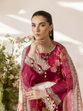 Naqsh Summer Glow 2 Luxury Lawn Digital Printed Unstitched 3-Piece Suit-Red Devil-00123