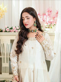 Farooq Hameed Studio Wedding Festive'25 Glass Silk Embroidered Stitched 3-Piece Suit-Ayat