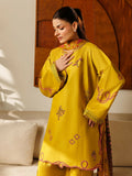 Panache Apparel Mistfall Ramadan Edit Cotton Embroidered Stitched Suit-Rosette