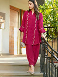 Allure By IH Co-Ord Drop 1 Thai Silk Embellished Co-Ord Set-Macy
