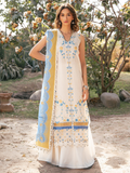 Binilyas Hazel Embroidered Lawn Unstitched 3-Piece Suit-2078 - B