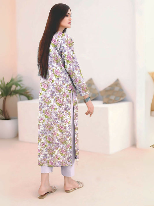 Cross Sketch Lawn Printed Unstitched 2-Piece Suit-Sanober