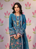 Mahnur Husn e Jahan Luxury Lawn Embroidered Unstitched 3-Piece Suit-Renee