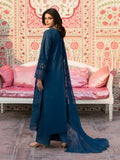 Mahnur Husn e Jahan Luxury Lawn Embroidered Stitched 3-Piece Suit-Cyania