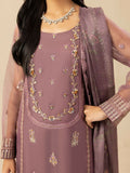 Shurooq Garden Of Dreams Organza Embroidered Stitched 3-Piece Suit-Lily
