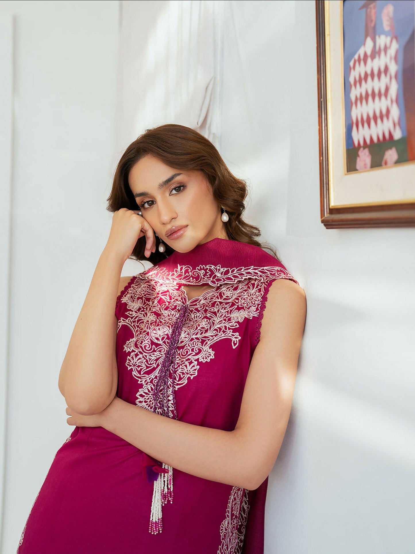 Mahnur Sera Pret'26 Lawn Embroidered Stitched 3-Piece Suit-SP-10