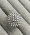 H&A Jewellery 18K Gold Polished Zircon Cluster Ring