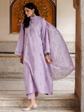 Lilac Panache Apparel Noor Mahal Cotton Printed Stitched Suit-Mehrzaar