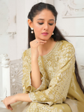 Siraphina Lawn Embroidered Stitched 3-Piece Suit-Nura