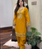 Tehzeeb Libas Cotton Embroidered Stitched 2-Piece Suit-Muqaddas