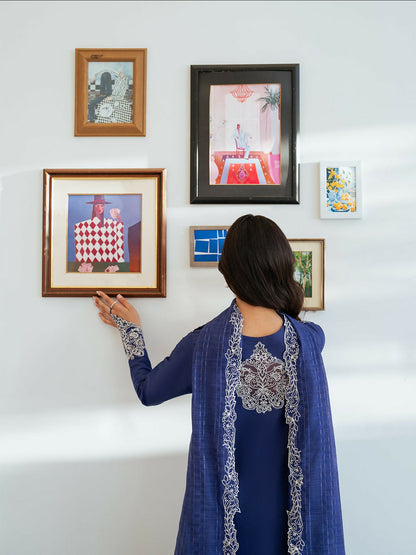 Mahnur Sera Pret'26 Lawn Embroidered Unstitched 3-Piece Suit-SP-01