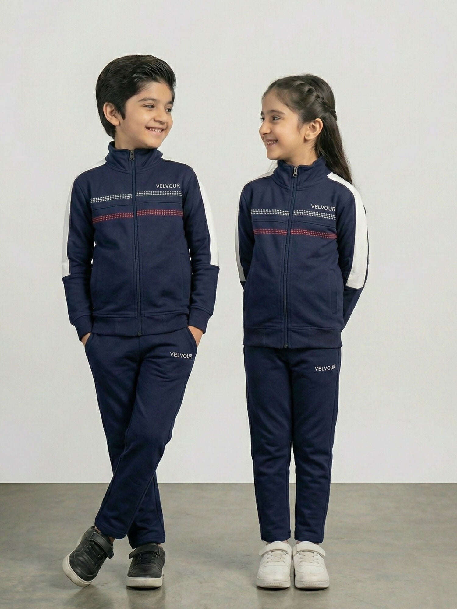 Velvour Polyathletic Fleece Tracksuit-VWT55-A
