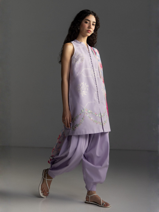 COCO by Zara Shahjahan Lawn'26 Embroidered Unstitched 3-Piece Suit-Rivae-1A