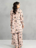 Panache Apparel Dear Summer Silk Lawn Printed Co-Ord Set-Honey Glow