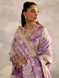 Mahnur Kaia Slub Linen Embroidered Unstitched 3-Piece Suit-K- 10