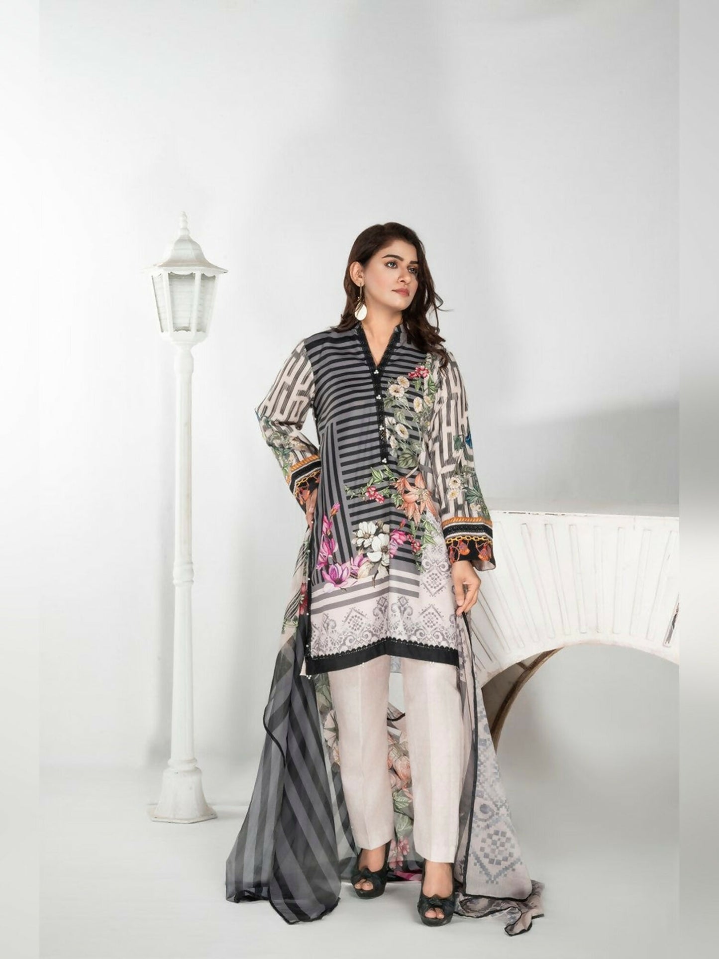 Imran Aftab Aura Summer Lawn Printed Stitched 3-Piece Suit-IALC 04