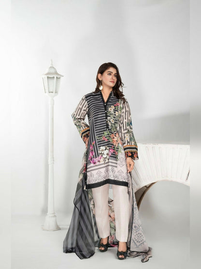 Imran Aftab Aura Summer Lawn Printed Unstitched 3-Piece Suit-IALC 04