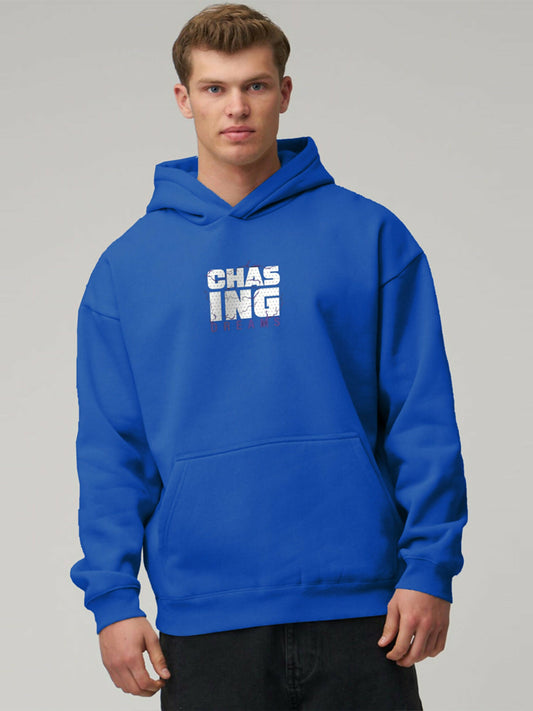 Blue Jupiter Oversized Chasing Dreams Printed Hoodie-14878