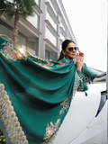 Parishay Monaco Luxury Lawn'26 Embroidered Unstitched 3-Piece Suit-MN-09