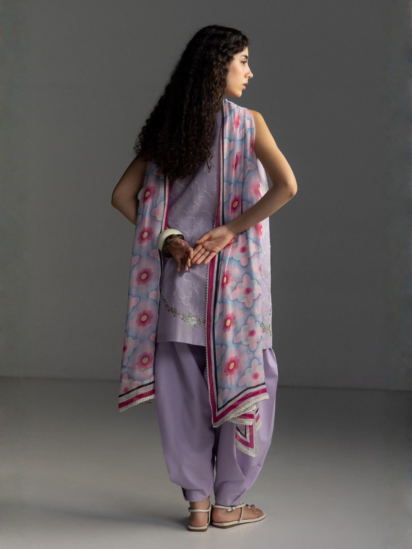 COCO by Zara Shahjahan Lawn'26 Embroidered Unstitched 3-Piece Suit-Rivae-1A