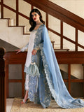 Hussain Rehar The Scent Luxury Pret SS'25 Raw Silk Embellished 3-Piece Suit-Virelle