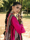 Hemstitch Lawn Embroidered Stitched 3-Piece Suit-Blush Petal