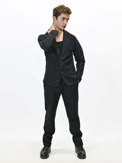 Jupiter Celebrity Self Textured Casual Pant Coat-14866