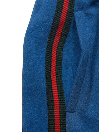 Funky's Plain Side Striped Zipper Bottom Trouser-9561