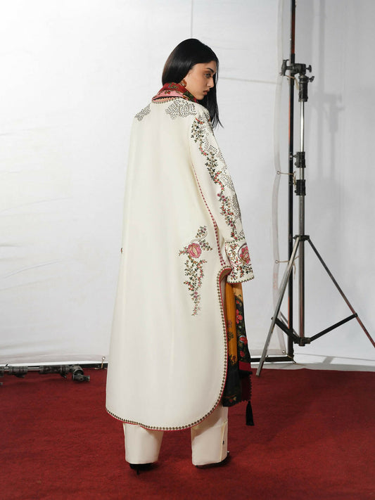 Jugnu by Hussain Rehar The Reserved View SS/Edit I Cotton Embroidered Unstitched 3-Piece Suit-Rasti
