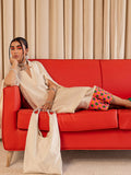 Hussain Rehar Pay Day Vol II Raw Silk Stitched 2-Piece Suit-Vale