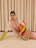 Hussain Rehar Pay Day Vol II Raw Silk Stitched 1-Piece-Posh