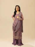 Shurooq Garden Of Dreams Organza Embroidered Stitched 3-Piece Suit-Lily