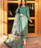 Panache Apparel Organza Net Embroidered Stitched Suit-Misty