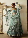 Hussain Rehar Organza Peshwas Embroidered Unstitched 3-Piece Suit-Maa’iya