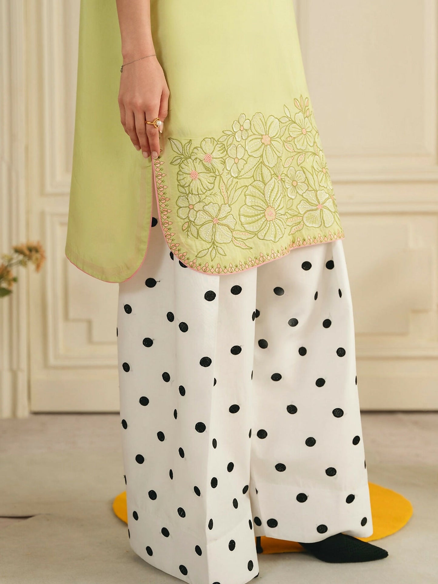 Mannat Clothing Boho Summer'26 Cotton Embroidered Stitched Suit-Petaline