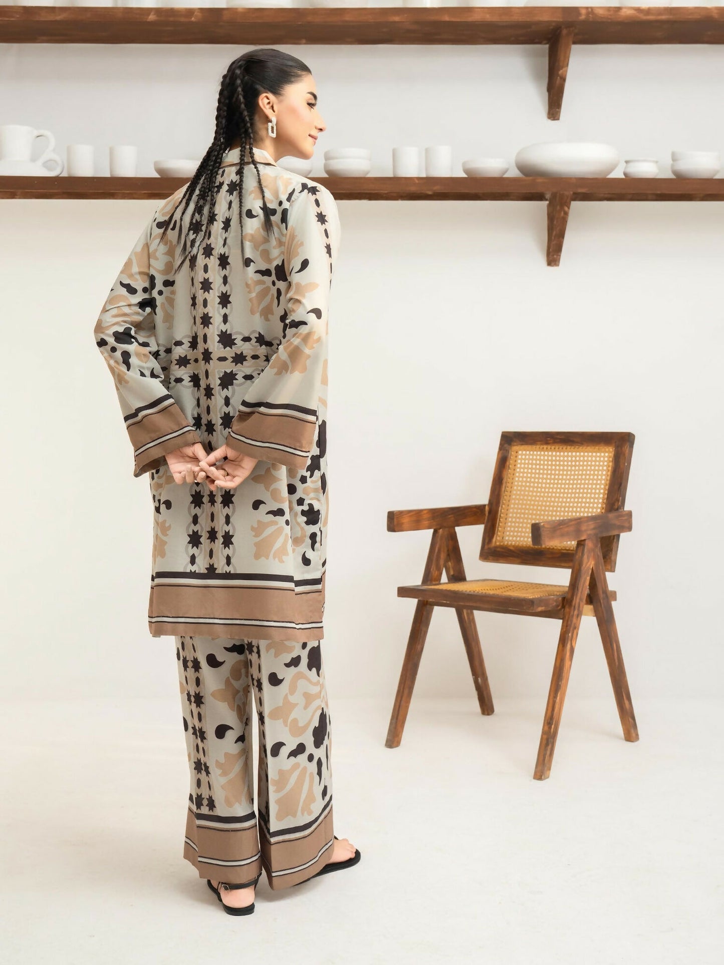 Panache Apparel Florise Lawn Printed Co-Ord Set-Elva