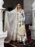 Hussain Rehar Festive Pret'25 Korean Raw Silk Embroidered Stitched 3-Piece Suit-Minara