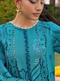 Naqsh Festive Edit Print Kari Lawn Embroidered Unstitched 3-Piece Suit-N-00115